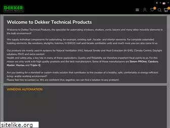 dekkertechnicalproducts.com