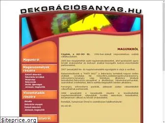 dekoraciosanyag.hu