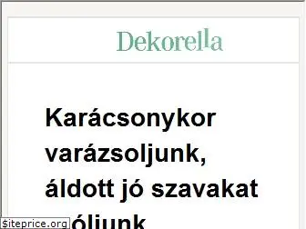 dekorella.hu