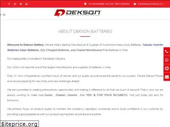 deksonbattery.com