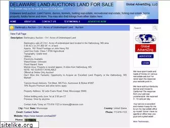 delawarelandauctions.com