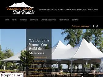 delawarevalleytentrentals.com