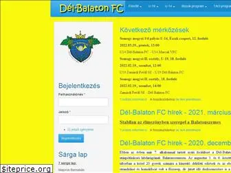 delbalatonfc.hu