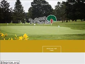 delbrookgolfclub.com