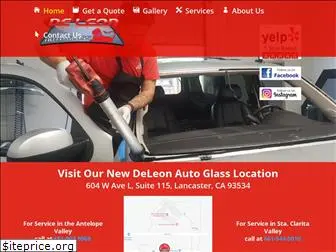 deleonautoglass.com