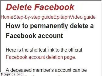 deletefacebook.com
