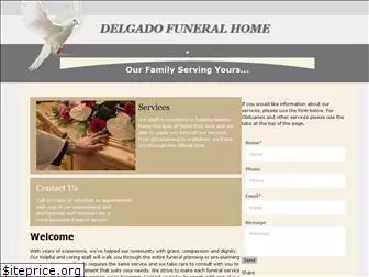 delgadofuneralhome.com