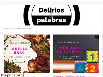 deliriosypalabras.com