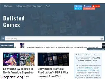 delistedgames.com