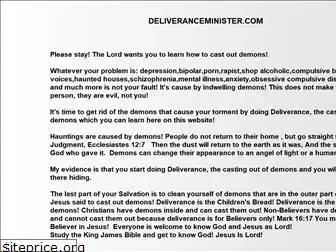 deliveranceminister.com