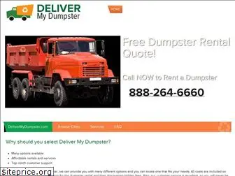 delivermydumpster.com