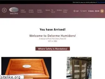 delormehumidors.com