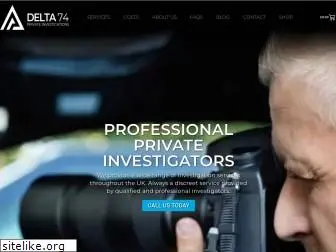 delta74privateinvestigations.co.uk