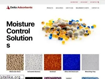 deltaadsorbents.com