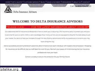 deltainsuranceadvisors.com