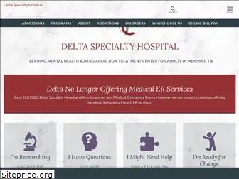 deltaspecialtyhospital.com