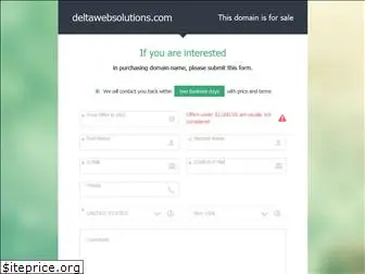 deltawebsolutions.com