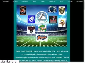 deltayouthfootballleague.org
