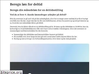 deltidsansat.dk