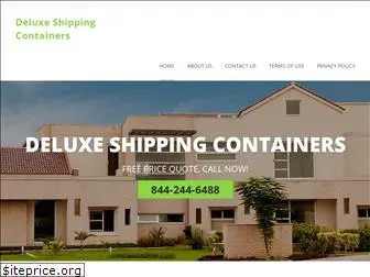 deluxeshippingcontainers.com