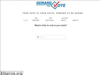 demandthevote.com