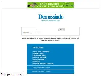 www.demassiado.com