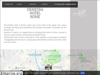 demetrahotelrome.com