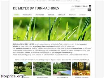 demeyer-tuinmachines.be