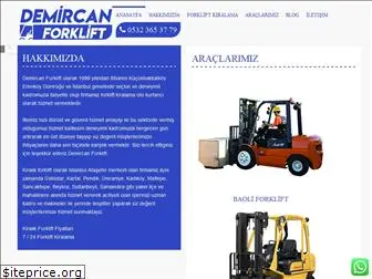 demircanforklift.com