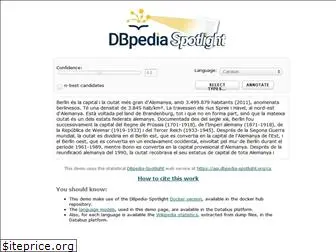 demo.dbpedia-spotlight.org