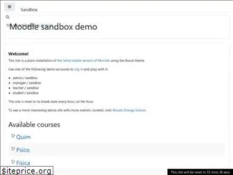 demo.moodle.net