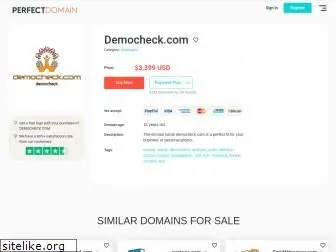 democheck.com