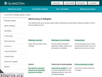 democracy.islington.gov.uk