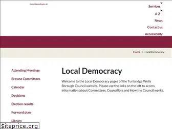 democracy.tunbridgewells.gov.uk