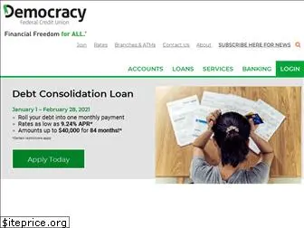 democracyfcu.org