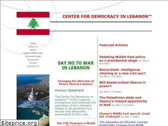 democracyinlebanon.org