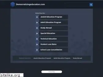 democratizingeducation.com