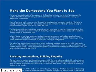 demoscene-ethics.org