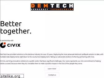 demtechvoting.com