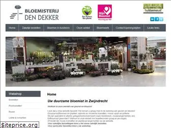 dendekkerbloemen.nl