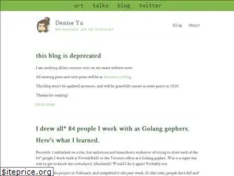 deniseyu.github.io