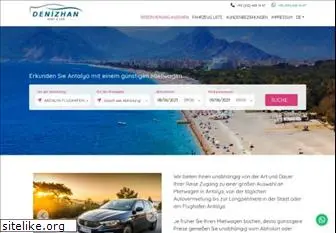 denizhanrentacar.com