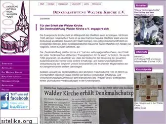 denkmalstiftung-walder-kirche.de