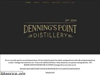 denningspointdistillery.com