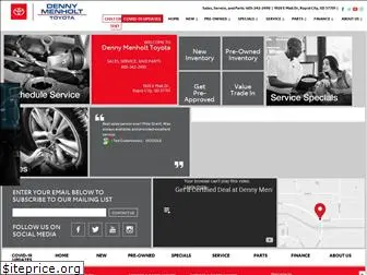 dennymenholttoyota.com