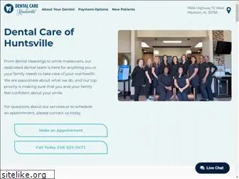 dentalcareofhuntsville.com