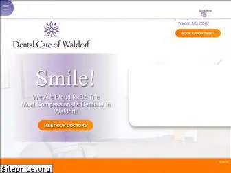 dentalcareofwaldorf.com