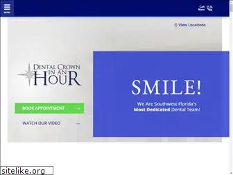 dentalcrowninanhour.com