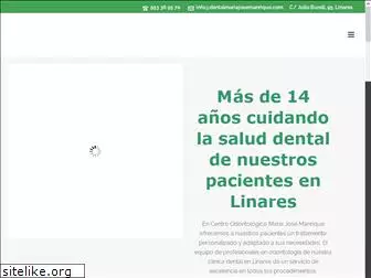 dentalmariajosemanrique.com