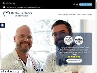 dentalpartnersofbrookline.com